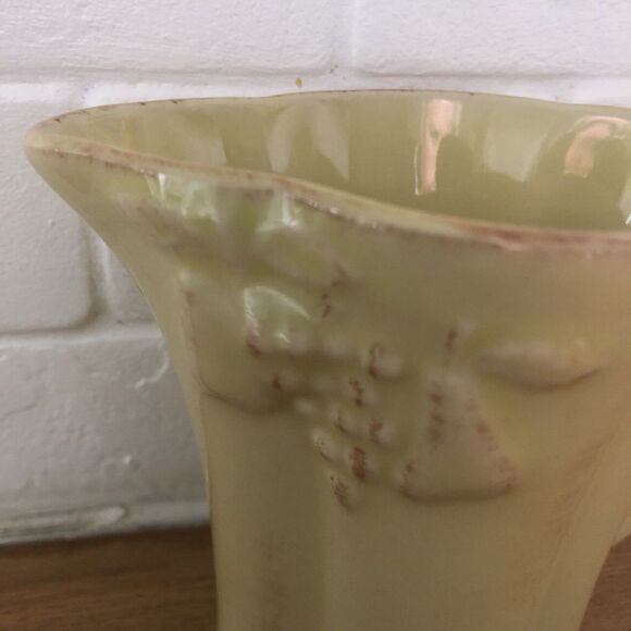 Casafina Casa Stone Madeira Harvest Dijon Yellow CREAMER Portuguese Stoneware 4” - Picture 2 of 6